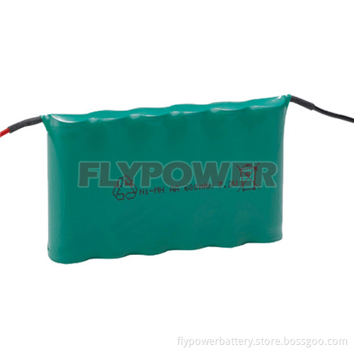 Ni-MH Battery 7.2V AA600mAh Rechargeable Battery Pack (6S of FH-AA600)